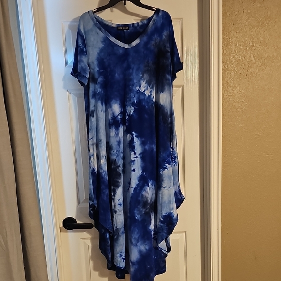 rae mode Dresses & Skirts - Rae Mode Blue Tie-Dye Dress